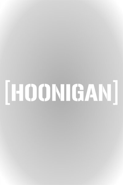 Quart Aksesuar Hoonigan Auto Sticker Car Glass Sticker 40 X 9 Cm White