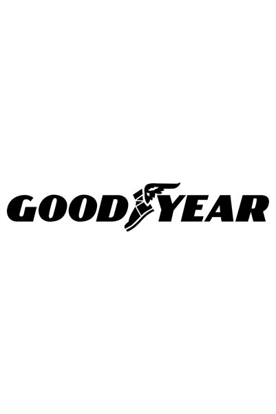 Quart Aksesuar ملصق زجاج السيارة Good Year مقاس 20 × 4 سم باللون الأسود