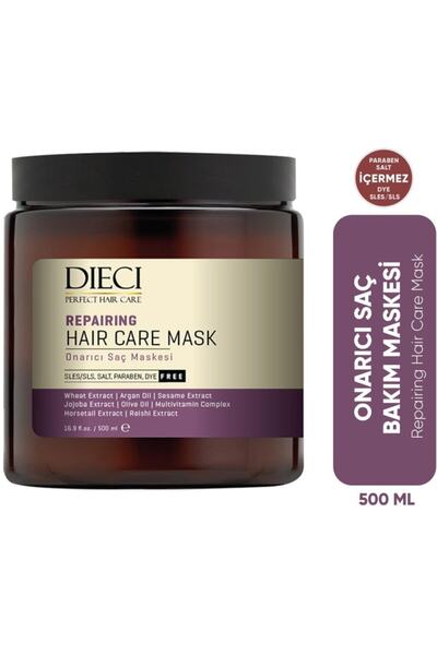 Dieci Yıpranmış Saçlar Için Onarıcı Saç Maskesi 500 Ml