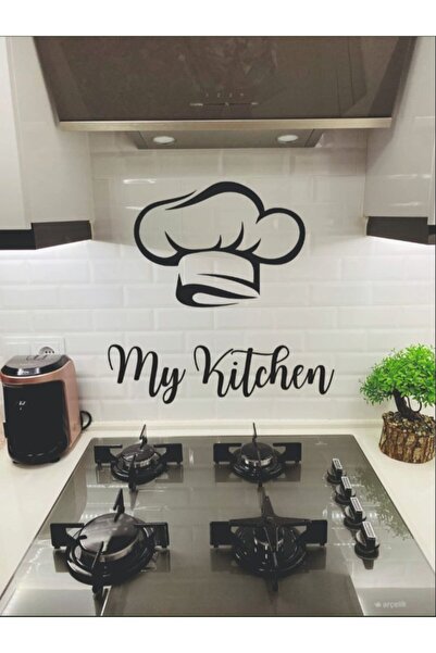 evdeucuz Mutfak Dekorasyonu Ahşap Duvar Dekoru My Kitchen