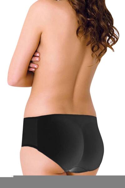 by İGP Women's Black Plumping Silicone Pop Up Slip Panties