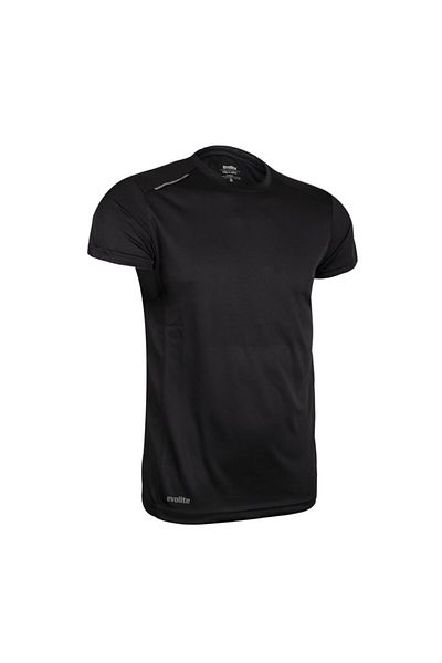 Evolite Μπλουζάκι Netdry Thermal Μαύρο μέγεθος L