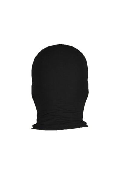Silyon Askeri Giyim Kar Maskesi Siyah Günlük Kullanıma Uygun Termal
