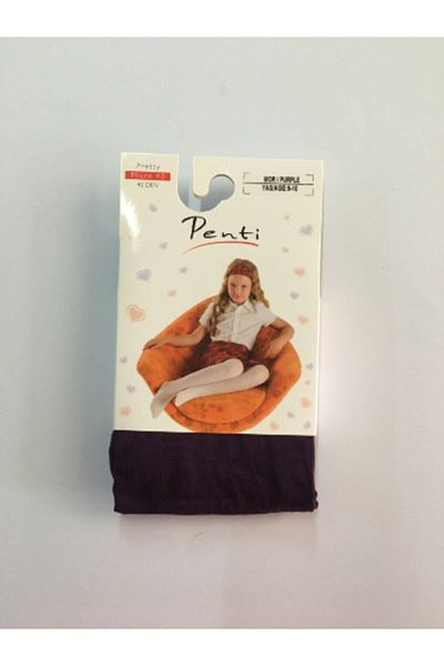 Penti Girl's Micro 40 Colored Pantyhose, Pack of 6