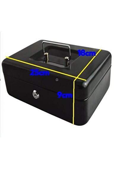 Genel Markalar Yerli Üretim Büyük Boy Anahtarlı Çelik Kasa Bozuk Para Kasası ...