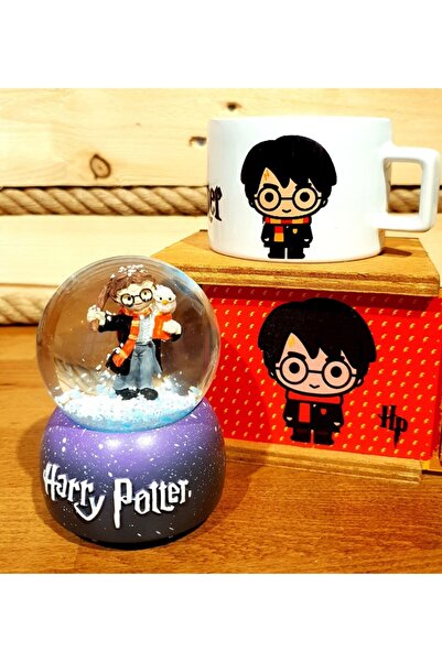 rk tasarım Harry Potter Sihirli Renk Değiştiren Işıklı Kar Küresi Ve Kupa Arkadaşa Hediye