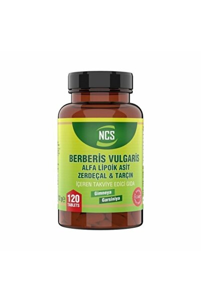 NCS Berberis Vulgaris Alfa Lipoik Asit Zerdeçal 120 Tablet