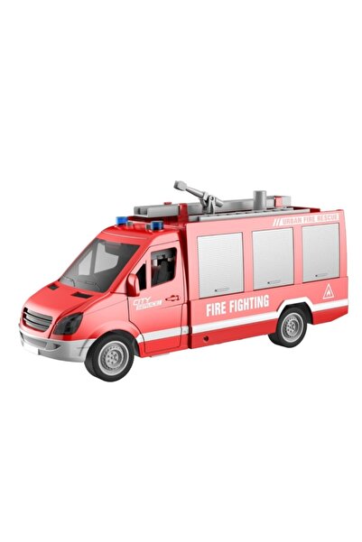 Vardem 1:16 Sürtmeli Sesli Işıklı Oyuncak Itfaiye (su Atar)