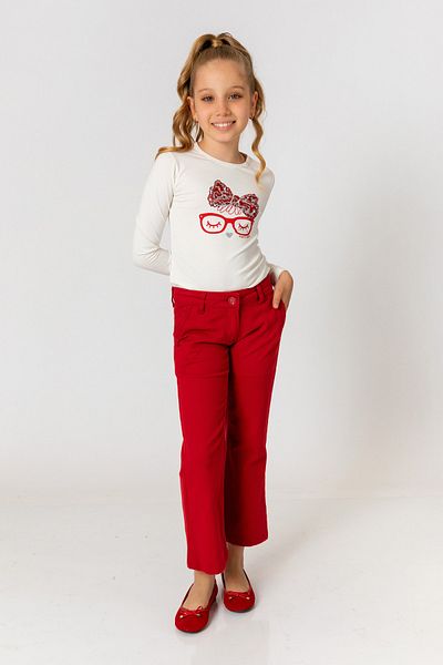 incity Girl's Red Trousers