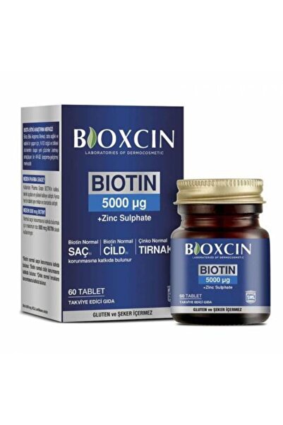 Bioder Bioxcin Biotin 5000 Mcg 60 Tablet