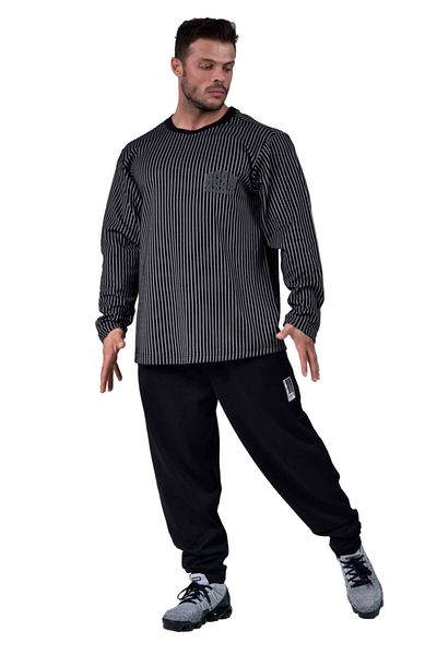 Big Sam Men's Comfortable Fit Cotton Sports Sweatshirt Black 4709