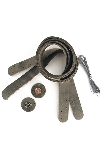 alfa tasarım atölyesi Λαβή τσάντας από γνήσιο δέρμα