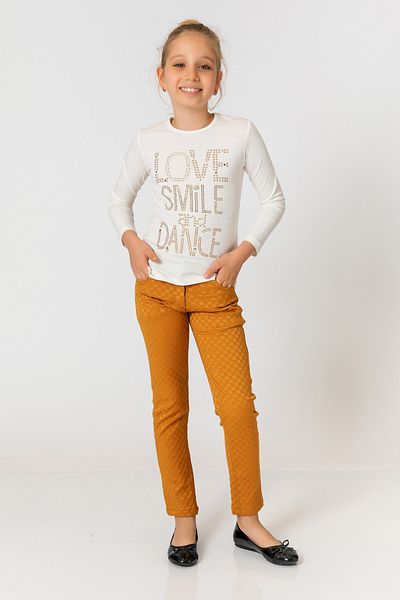 incity Girl's Mustard Pants