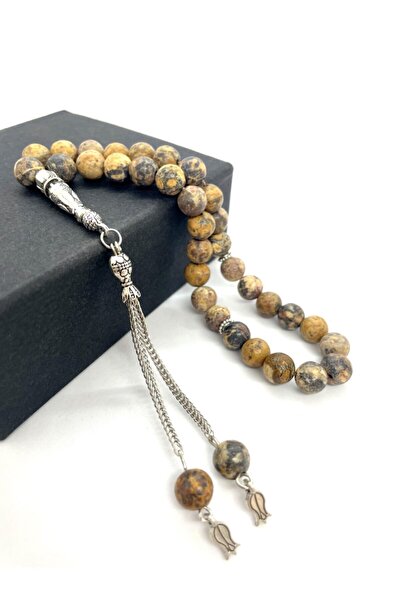 AgateStones Doğal Jasper Taşı Tesbih