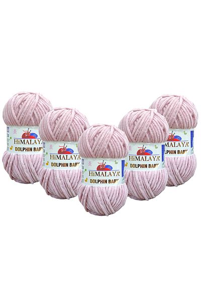 Himalaya Dolphin Baby Velvet Rope 5 Συσκευασία - 80349 Πούδρα - 100 γρ. 120 χλμ.
