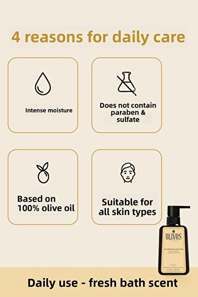 Olivos Natural Olive Oil Tangerine Liquid Soap Tangerine Olive Oil Hand Soap Moisturizing 2 Pieces 500 ml