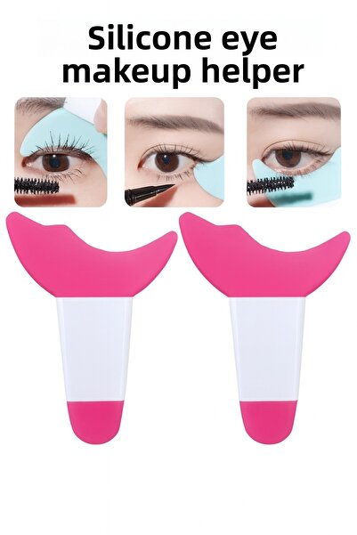 Yenilig Asistent pentru machiajul ochilor din silicon – Aparat practic de machiaj pentru eyeliner, rimel și fard de pleoape