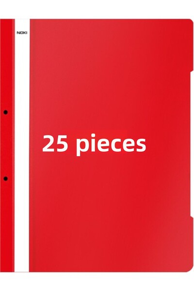 Noki XL Ring Binder 25 Pack Red