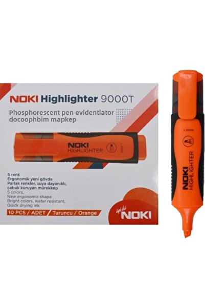 Noki Highlighter 10 Pieces Orange