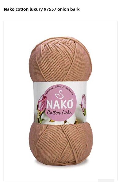 NAKO Coton Luxury Knitting Yarn >Hobby Supplies>Hobby&Entertainment