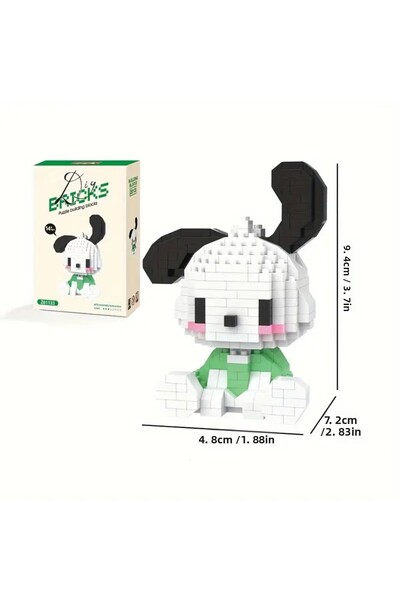 MAVIGOK مجموعة مكعبات بناء شخصية بوشاكو، لعبة ألغاز تعليمية، هدية إبداعية لأع...