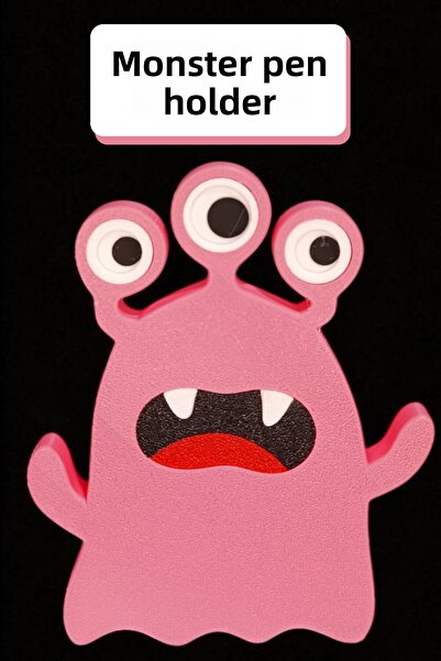 Genç 3D Suport pentru pix Monstru |   Organizator de birou drăguț și distract...