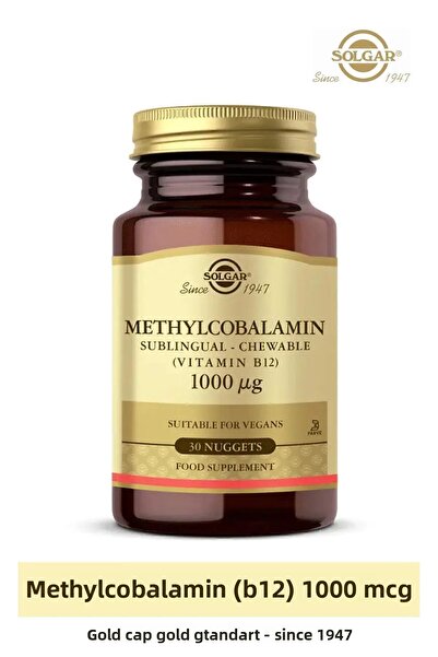 Solgar Methylcobalamin (b12) 1000 Mcg 30 Under Tongue Tablets