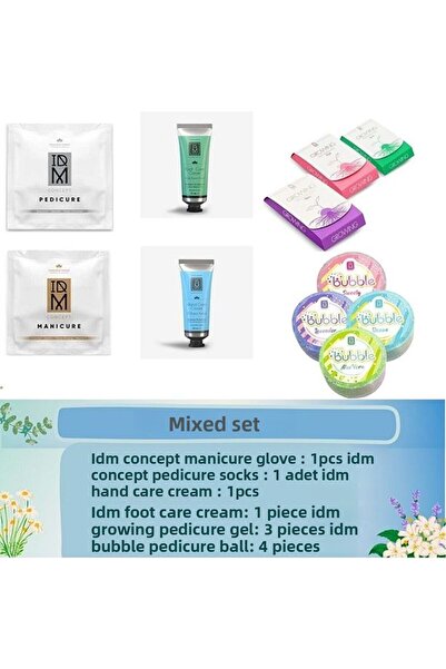 IDM Karma Set (Man. Eld.1+Pedicure Cream.1+Hand Cream1+Foot Cream1+Pedicure G...