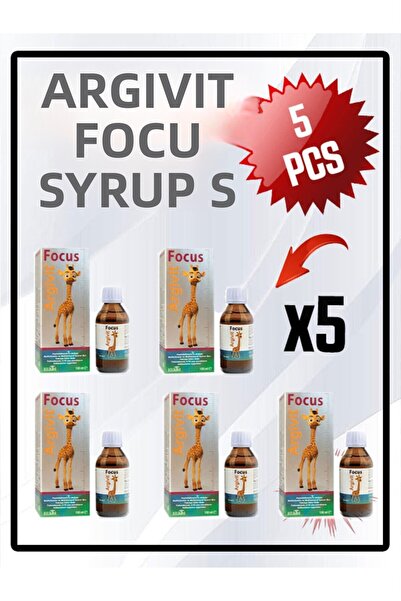 Argivit Focus 150 ml 5 Pieces