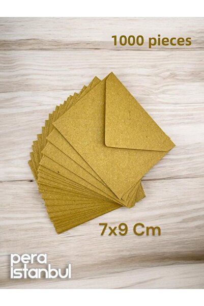 Pera İstanbul 1000 цветни малки пликове Kraft 7x9