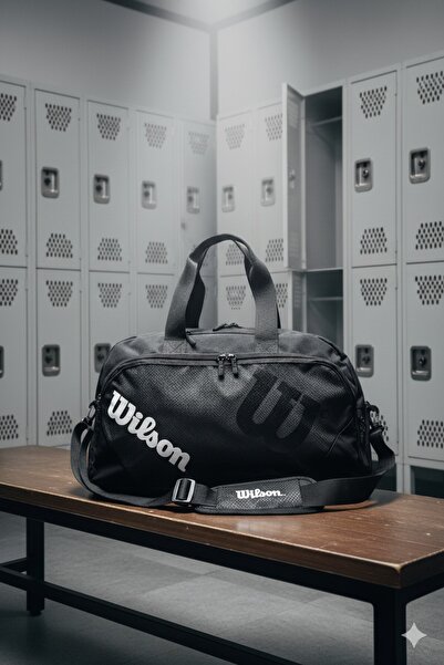 Wilson Black Sports Bag - Color Travel Bag