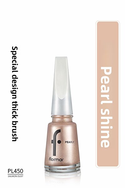 Flormar فرشاة أوجي يني ماكسي بيرلي Pl450 غبار السلمون 9053032