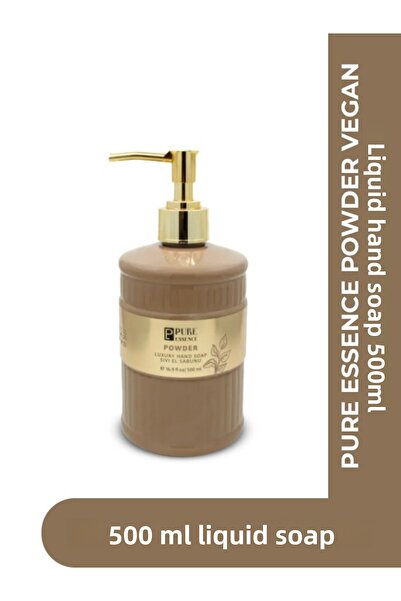 PE PURE ESSENCE مسحوق صابون سائل نباتي لليدين من بيور إيسنس 500 مل