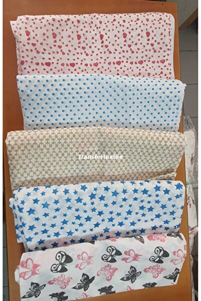 aktartekstil Patterned Bedspread Bag 100X50X40 cm Mixed Colors