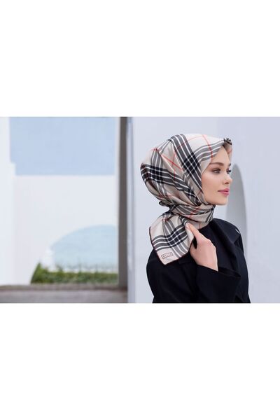 Belli Шовковий шарф з саржею 4122-02