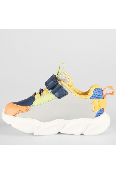 Kocamanlar Ayakkabı Vicco Lamb Lighted Orthopedic Children's Sports Shoes Gray