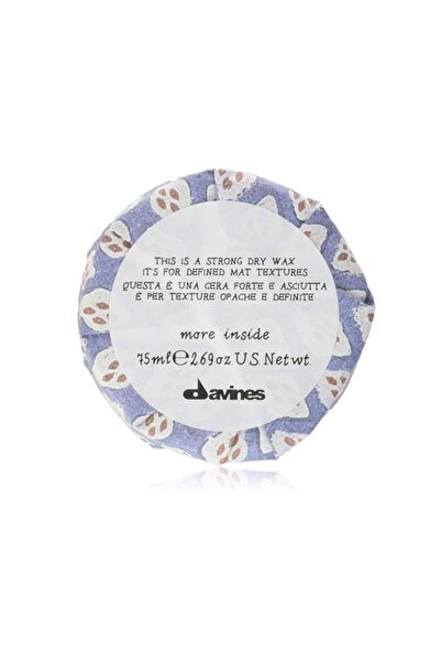 Davines Strong Dry Wax Güçlü Tutucu Kuru Wax 75 ml 8004608251972