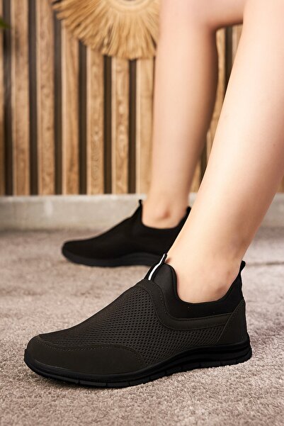 İmerShoes Günlük Unisex Sneaker Nefes Alabilen Triko Bağcıklı Hafif Yürüyüş Spor Ayakkabı 2023