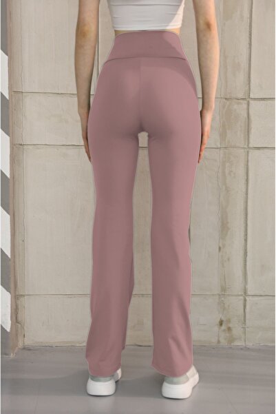 Balenbi Haute Women's High Waist Pipe Leg Shaping / Sculpting Modal Leggings 1063