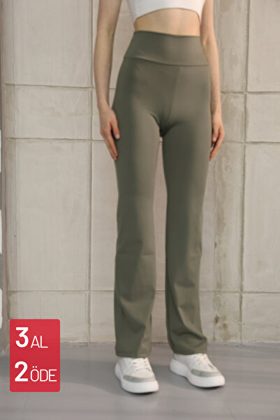 adba style Жіночі модальні легінси з високою талією і широкими штанинами - Ст...