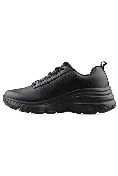 SKECHERS Fashion Fit-Effortless 149473TK-BBK Unisex Spor Ayakkabı SİYAH