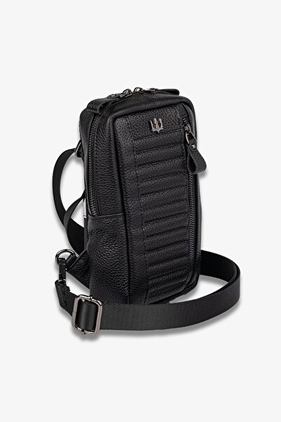 Getto Deri Genuine Leather Crossbody Bag