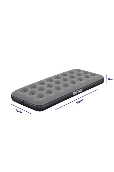 BESTWAY Single Tek Kişilik Şişme Yatak 185x76x22cm 671GY