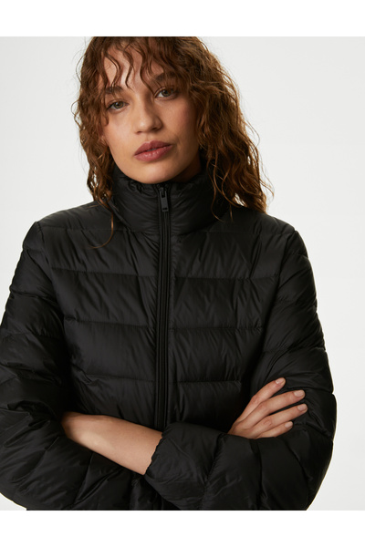 Marks & Spencer Feather & Down Kuş Tüyü Karışımlı Puffer Mont