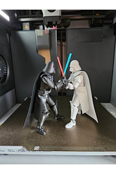 DEOZ3D Dummy 13 X Darth Vader +56 parça Detaylı Yapboz Koleksiyonluk 3D Baskı Figür