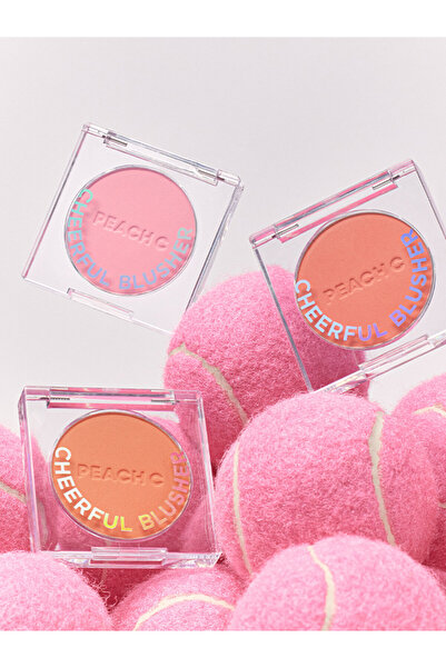 Peach C Cheerful Blusher – Doğal Görünümlü Kadifemsi Toz Allık – 05 Mulberryful