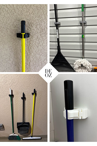 DEOZ3D جهاز حزام المقبض - حامل مثبت على الحائط متوافق مع فرشاة المكنسة الكهرب...