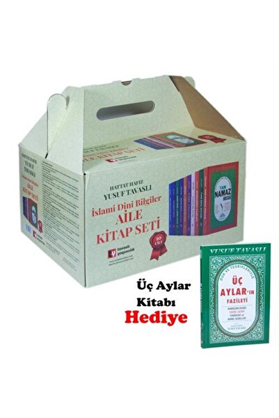 Tavaslı Yayınları Yusuf Tavaslı Dini Bilgiler Aile Seti (10 Kitap Kutulu ) + ...