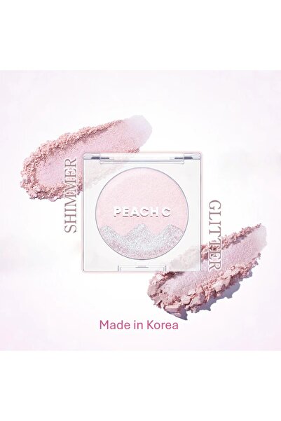 Peach C Dual Beam Highlighter – Çift Işıltı Etkili Aydınlatıcı – Peach Ruby Beam