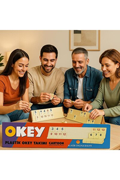 Genel Markalar Plastik Büyük Okey Takımı